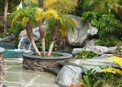 exotic hardscape design