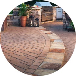 Custom hardscaping in Orange County