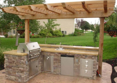 outdoor BBQ builder